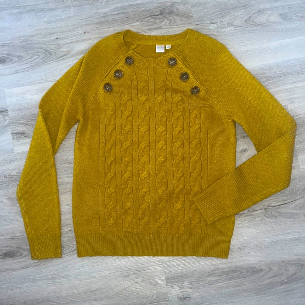 TWIK Mustard Sweater